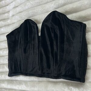 Victoria’s Secret Velvet Lace Corset